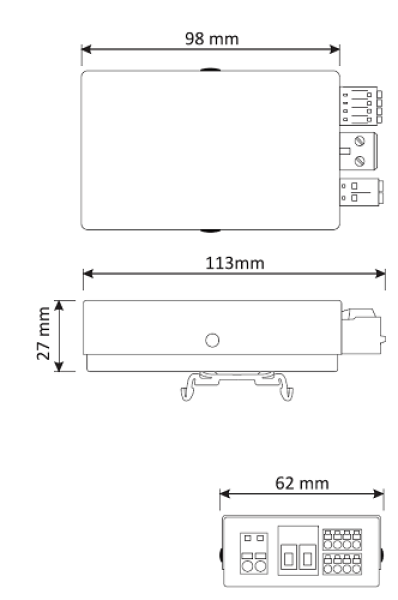 4 Kanal Dimmer mit CASAMBI-Lichtsteuerung, konfigurierbar